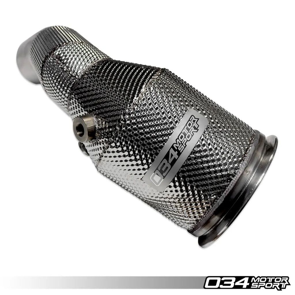 034Motorsport Stainless Steel Racing Catalyst Set, C8 Audi RS6/RS7