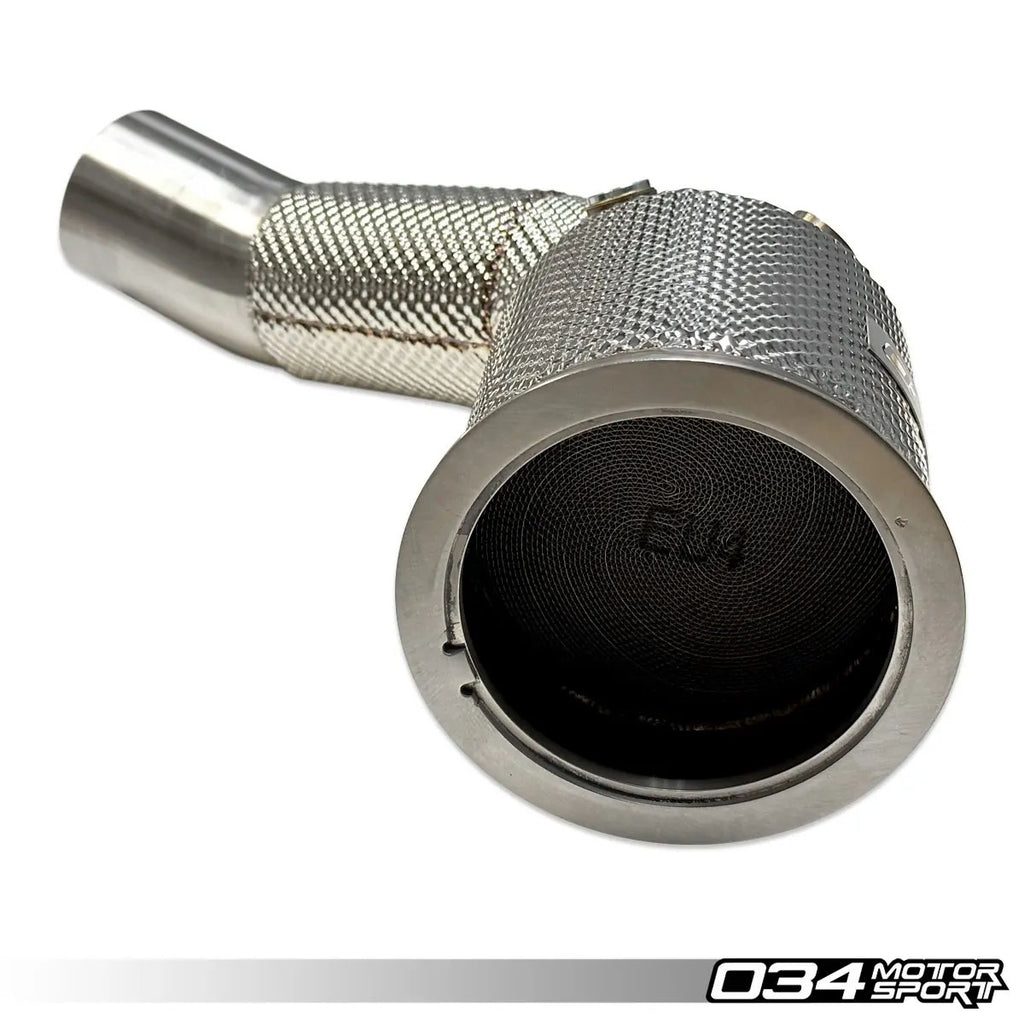 034Motorsport Stainless Steel Racing Catalyst Set, C8 Audi RS6/RS7