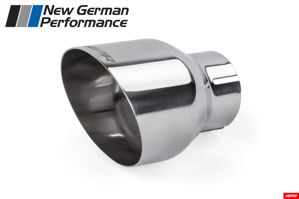 APR Single-Walled Exhaust Tips - 4" Polished Silver