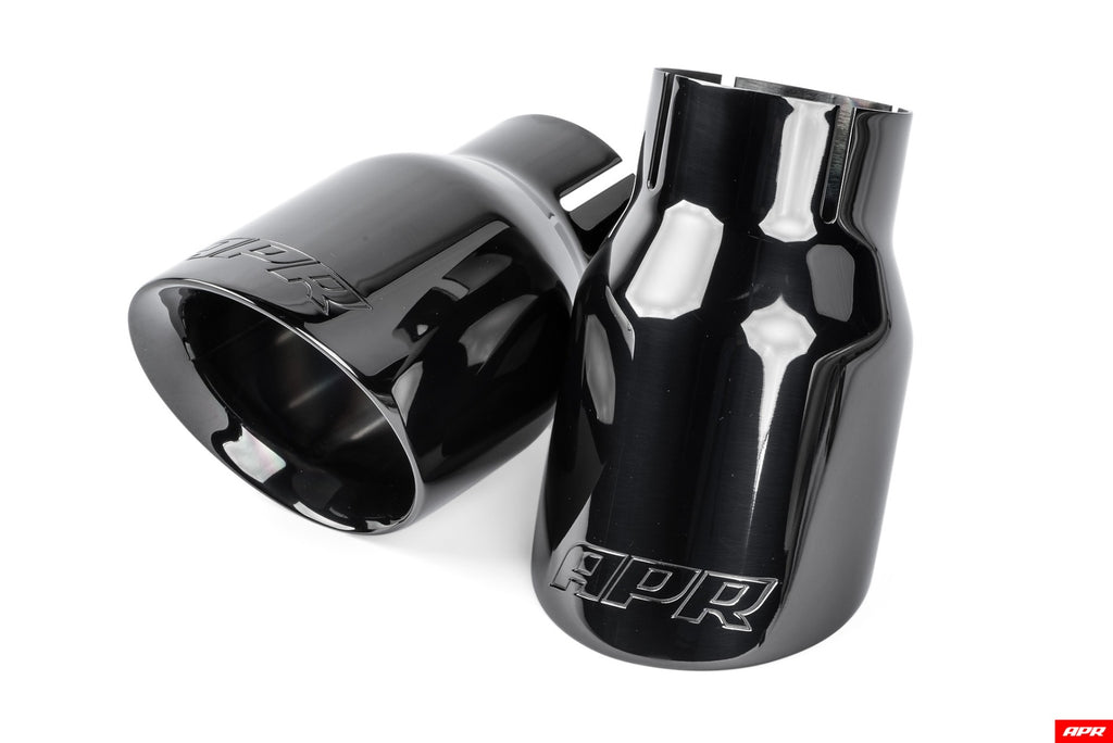 APR Double-Walled Exhaust Tips - 4" Diamond Black