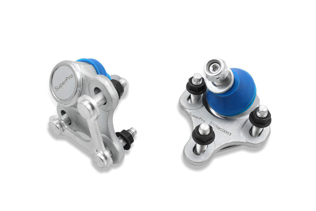 SuperPro Adjustable / Roll Center Correcting Ball Joints - Mk5 Rabbit / GTI / Jetta, Mk6 Golf / GTI / GLI / Beetle, B6 Passat / CC, Audi A3