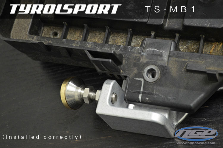 TyrolSport Brake Master Bracket - Mk5/Mk6 Rabbit / Jetta / Golf / GTI / GLI, B6 Passat/CC, Audi A3