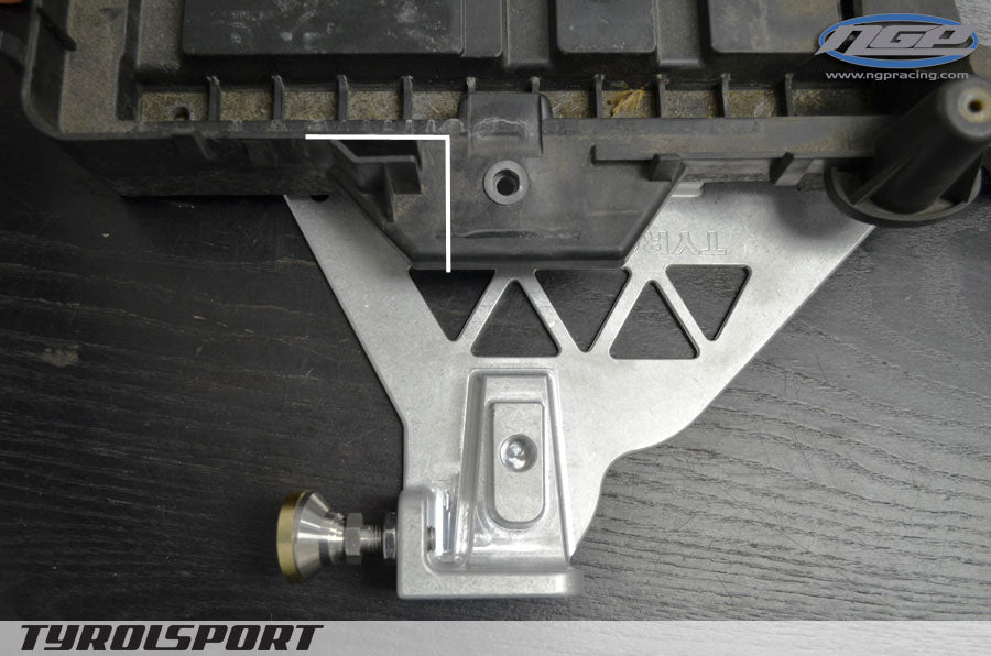 TyrolSport Brake Master Bracket - Mk5/Mk6 Rabbit / Jetta / Golf / GTI / GLI, B6 Passat/CC, Audi A3