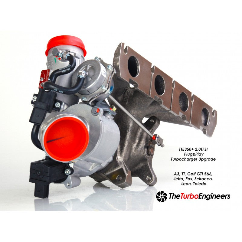 The Turbo Engineers TTE350+ Turbocharger - VW Mk5, Mk6, B6, Audi 8P A3, 8J TT 2.0T Gen 1 TSI