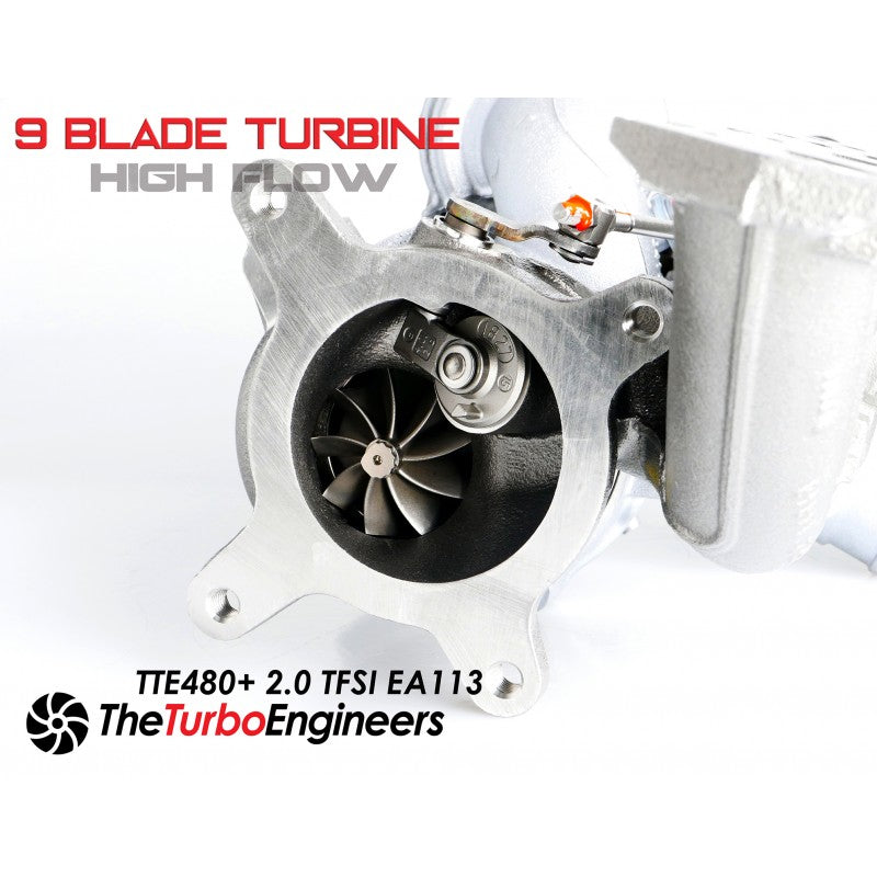 The Turbo Engineers TTE480+ Turbocharger - VW Mk5, Mk6, B6, Audi 8P A3, 8J TT, TTS 2.0T FSI