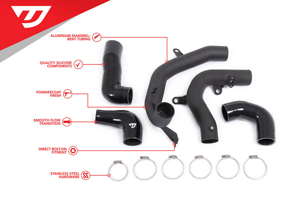 UNITRONIC CHARGE PIPE UPGRADE KIT FOR 1.8T, 2.0T TSI AUDI, VW MQB