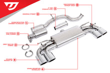 Load image into Gallery viewer, UNITRONIC CAT-BACK EXHAUST SYSTEM FOR MK7, MK7.5 GOLF R