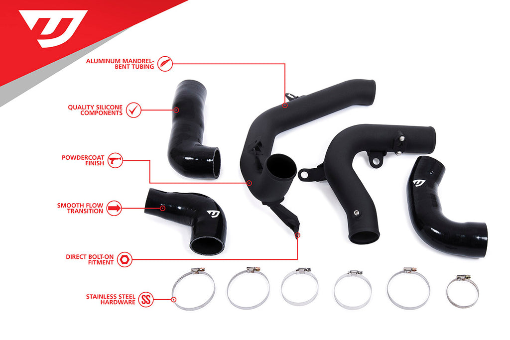 UNITRONIC CHARGE PIPE UPGRADE KIT FOR MQB TIGUAN 2.0TSI GEN3B