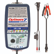 Load image into Gallery viewer, OPTIMATE 7 SELECT, 9-STEP 12V 10A SEALED BATTERY SAVING CHARGER &amp; MAINTAINER