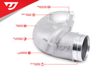 Load image into Gallery viewer, UNITRONIC 3-INCH TURBO INLET ELBOW FOR 2.5 TFSI EVO