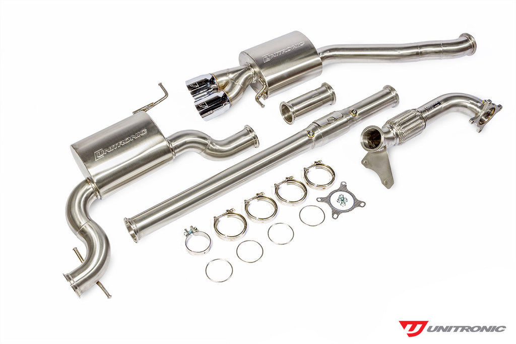 UNITRONIC TURBO-BACK EXHAUST SYSTEM FOR VW MK6 JETTA/GLI 1.8T, 2.0T TSI GEN3