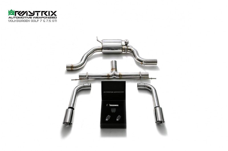 Armytrix Cat-Back Exhaust System - VW Mk7, Mk7.5 GTI