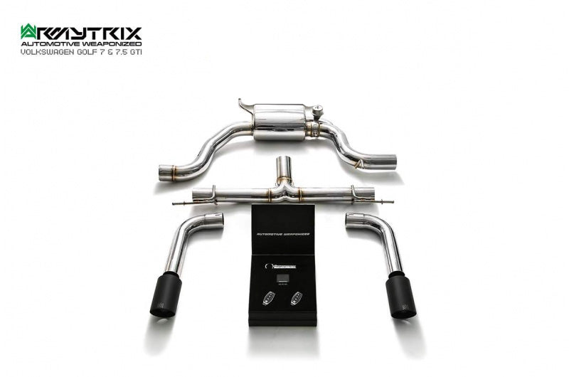 Armytrix Cat-Back Exhaust System - VW Mk7, Mk7.5 GTI