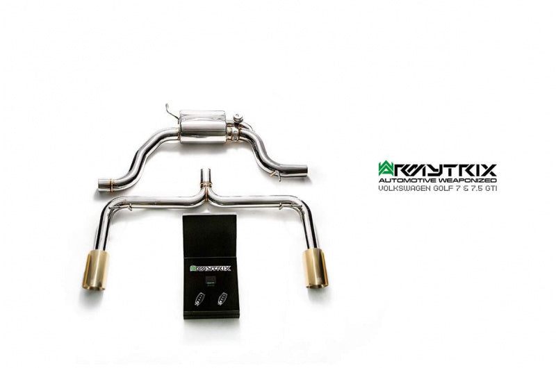 Armytrix Cat-Back Exhaust System - VW Mk7, Mk7.5 GTI