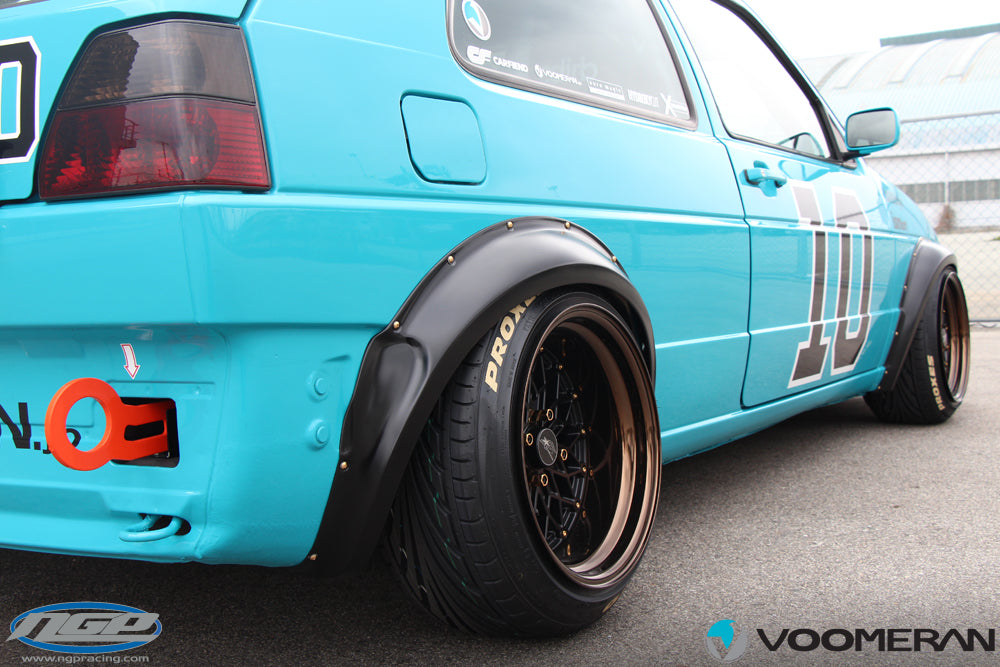 Mk 2 Rims Voomeran Over-Fender Flare kit for Mk2 Golf / GTI- VMN02OFK – New ...