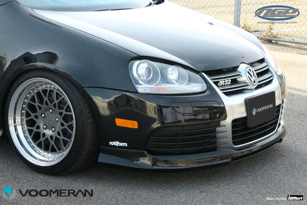 Voomeran Mk5 R32 Front Lip Spoiler