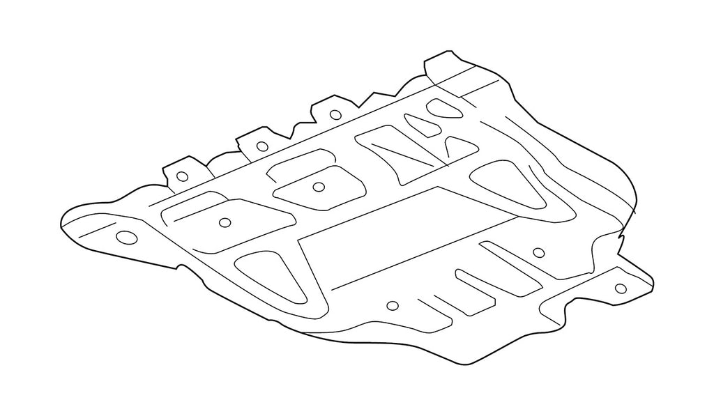 VW Alltrack Skidplate Conversion Kit for Mk7, Mk7.5 Golf, Sportwagen, Alltrack 1.8T, GTI, R 2.0T