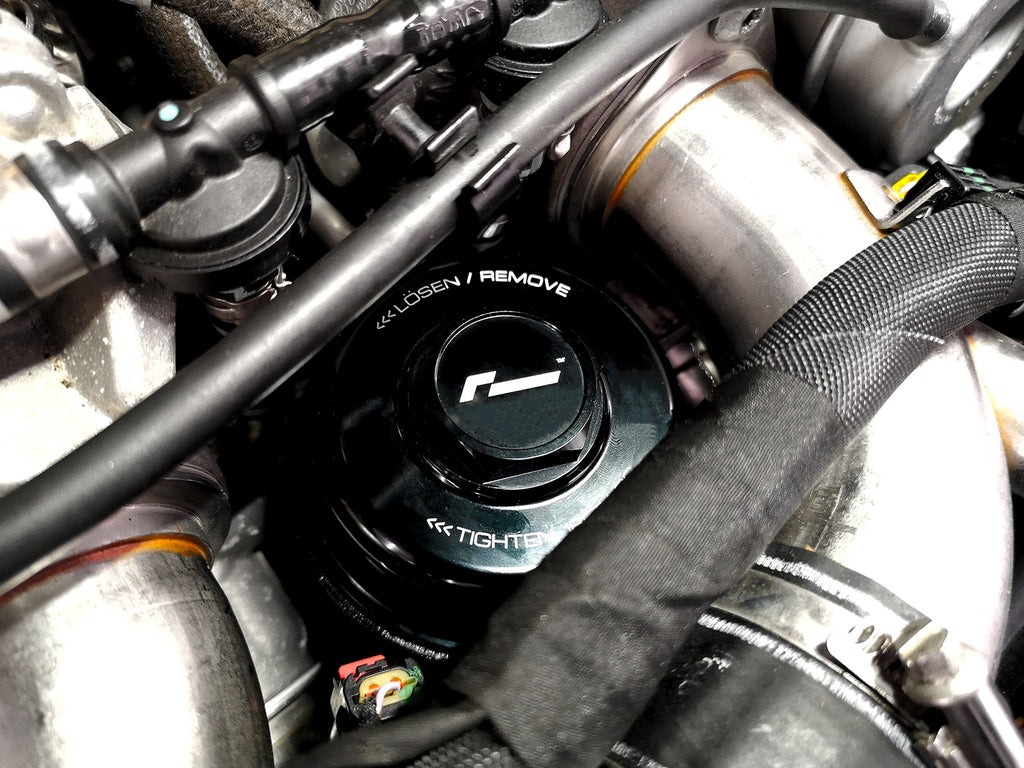 Racingline Audi B9 S4, S5, RS5, SQ5 Billet Oil Filter Housing