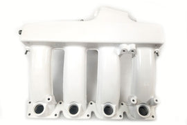 Used Longitudinal 1.8T Intake Manifold - Gloss White Powder Coat - SOLD