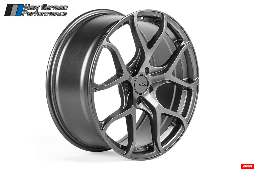 APR A01 Flow Formed Wheel - Gunmetal Grey - 5x112, 18x8.5" ET45