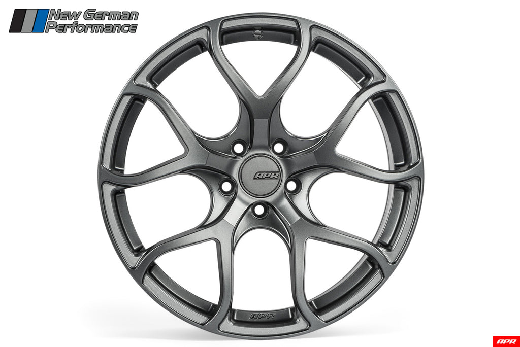 APR A01 Flow Formed Wheel - Gunmetal Grey - 5x112, 19x8.5" ET45