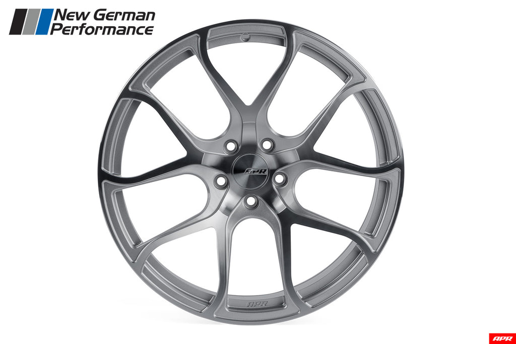 APR S01 Forged Wheel - Hyper Silver Machined Face - 5x112, 20x9" ET42 - NLA