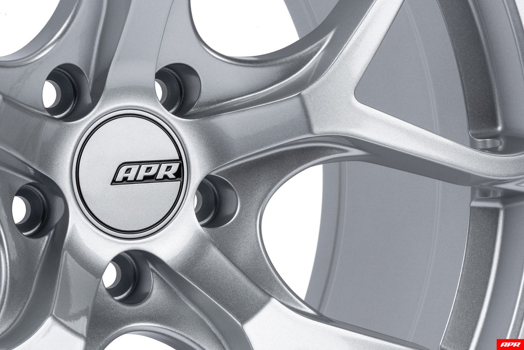 APR A01 Flow Formed Wheel - Hyper Silver - 5x112, 20x9" ET42