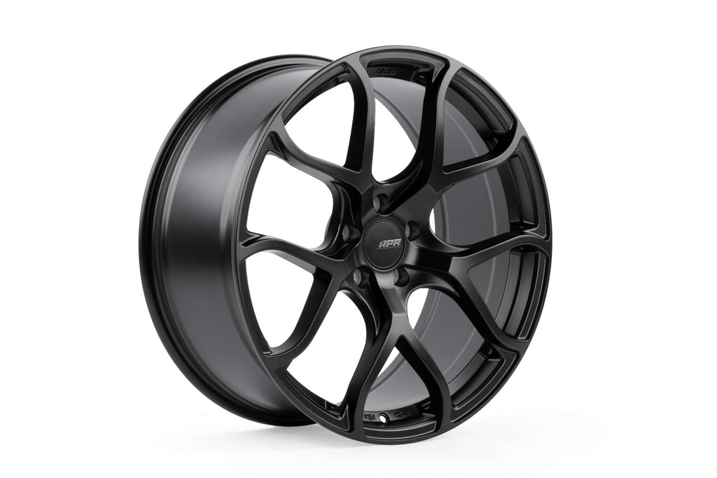 APR A01 Flow Formed Wheel - Satin Black - 5x112, 20x9" ET42