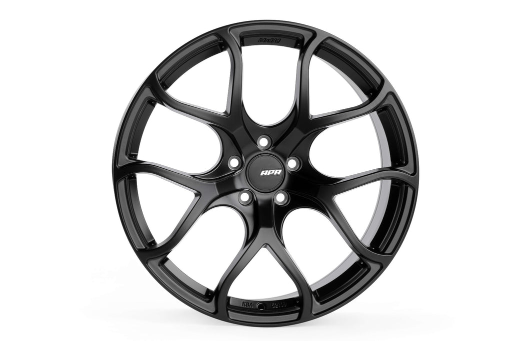 APR A01 Flow Formed Wheel - Satin Black - 5x112, 20x9" ET42