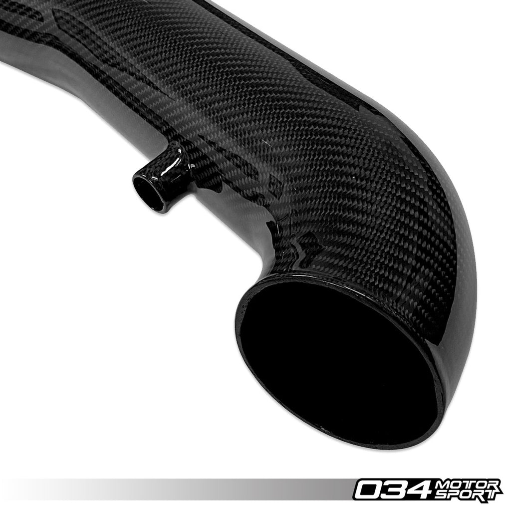 034MOTORSPORT X34 CARBON FIBER 4" INTAKE CONVERSION KIT, AUDI TT RS, RS3 2.5 TFSI EVO