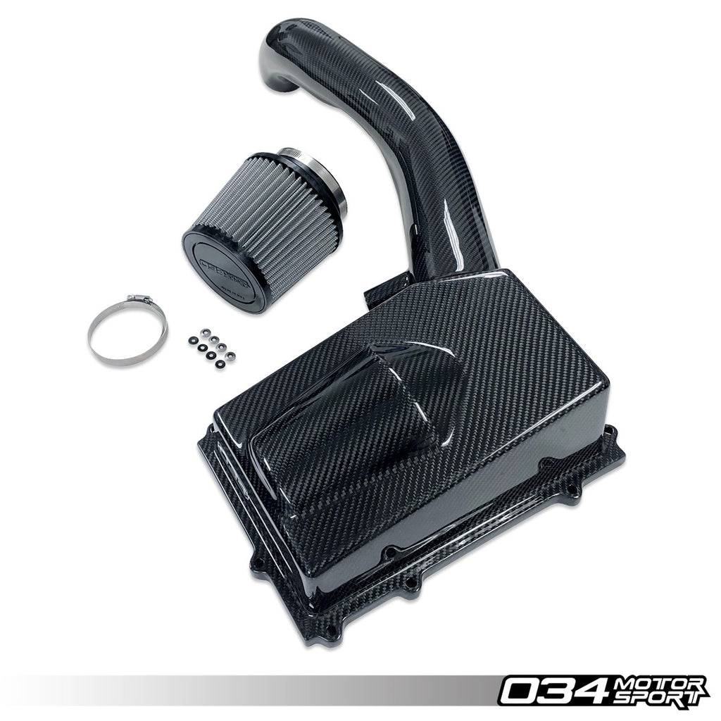 034MOTORSPORT X34 CARBON FIBER CLOSED-TOP COLD AIR INTAKE SYSTEM FOR THE AUDI TTRS 8J AND RS3 8P 2.5 TFSI