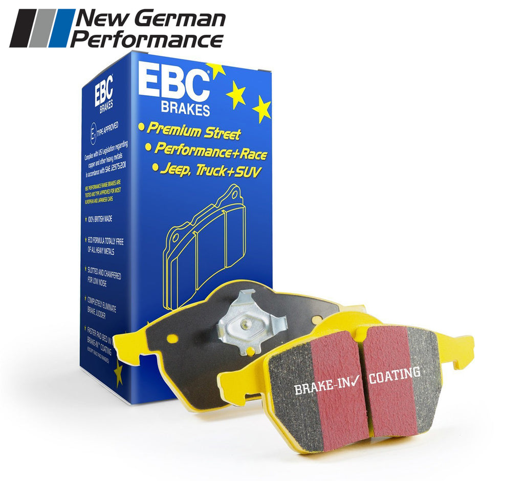 EBC Yellow Stuff Front Brake Pads - Mk5 / Mk6, Passat / CC B6 FWD / Tiguan, Audi A3 / TT 2005.5+