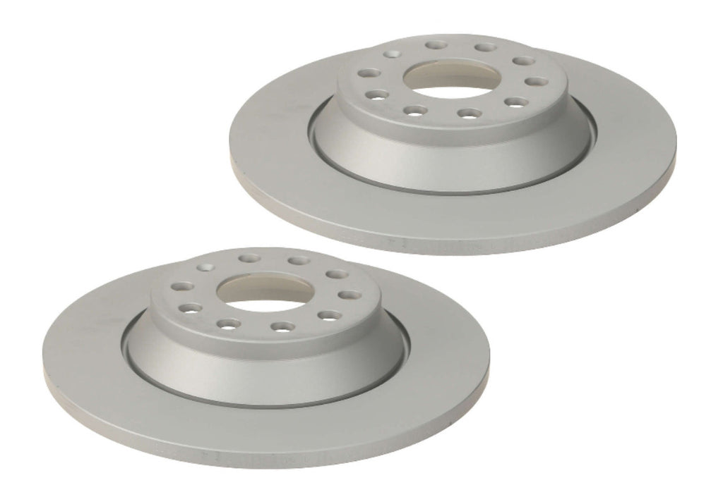 Zimmermann Coat-Z Standard Rear 272x10mm Brake Rotors - VW Mk6 Jetta, Sportwagen, Beetle, Mk7, Mk7.5 Golf, Sportwagen, Alltrack