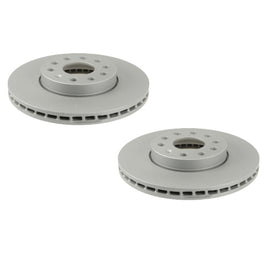 Zimmerman Coat-Z Standard Front 288mm Front Brake Rotors - VW Mk6 Jetta, Sportwagen, Beetle, Mk7, Mk7.5 Golf, Sportwagen, Alltrack S