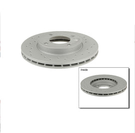 Zimmerman Sport Cross-Drilled Rotors - 239x20mm (9.4